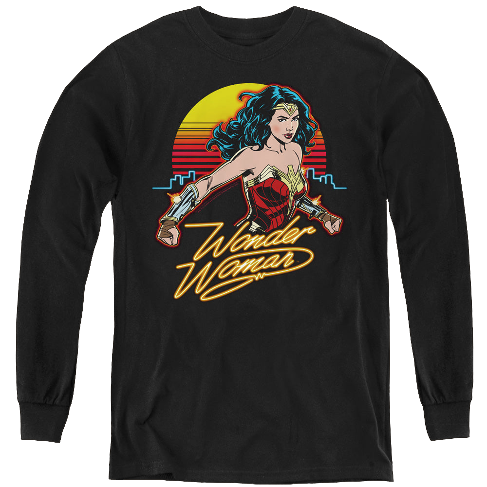 Wonder Woman 1984 Skyline - Youth Long Sleeve T-Shirt Youth Long Sleeve T-Shirt Wonder Woman   