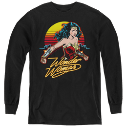 Wonder Woman 1984 Skyline - Youth Long Sleeve T-Shirt Youth Long Sleeve T-Shirt Wonder Woman   