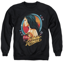 Wonder Woman 1984 Warrior 84 - Men's Crewneck Sweatshirt Men's Crewneck Sweatshirt Wonder Woman   