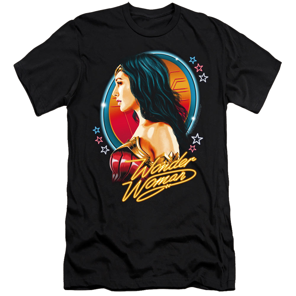 Wonder Woman 1984 Warrior 84 - Men's Premium Slim Fit T-Shirt Men's Premium Slim Fit T-Shirt Wonder Woman   
