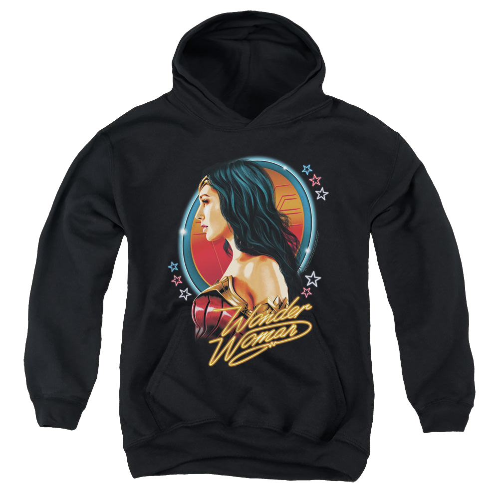 Wonder Woman 1984 Warrior 84 - Youth Hoodie Youth Hoodie (Ages 8-12) Wonder Woman   