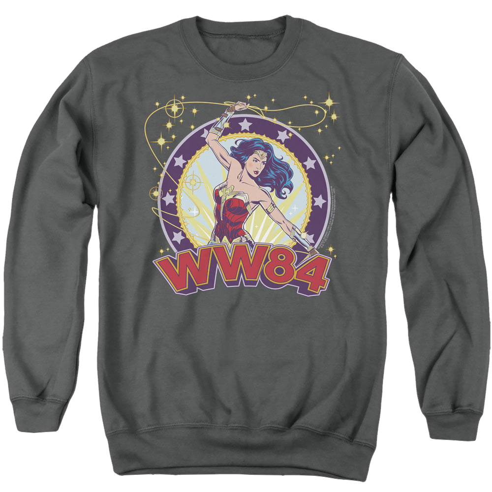 Wonder Woman 1984 Lasso Star - Men's Crewneck Sweatshirt Men's Crewneck Sweatshirt Wonder Woman   