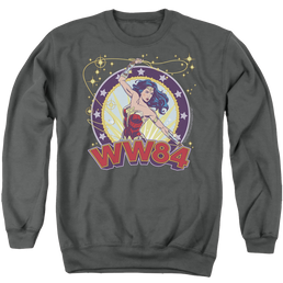 Wonder Woman 1984 Lasso Star - Men's Crewneck Sweatshirt Men's Crewneck Sweatshirt Wonder Woman   