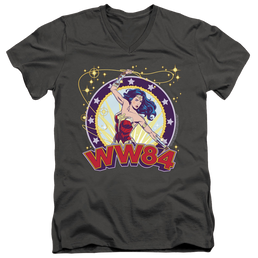 Wonder Woman 1984 Lasso Star - Men's V-Neck T-Shirt Men's V-Neck T-Shirt Wonder Woman   