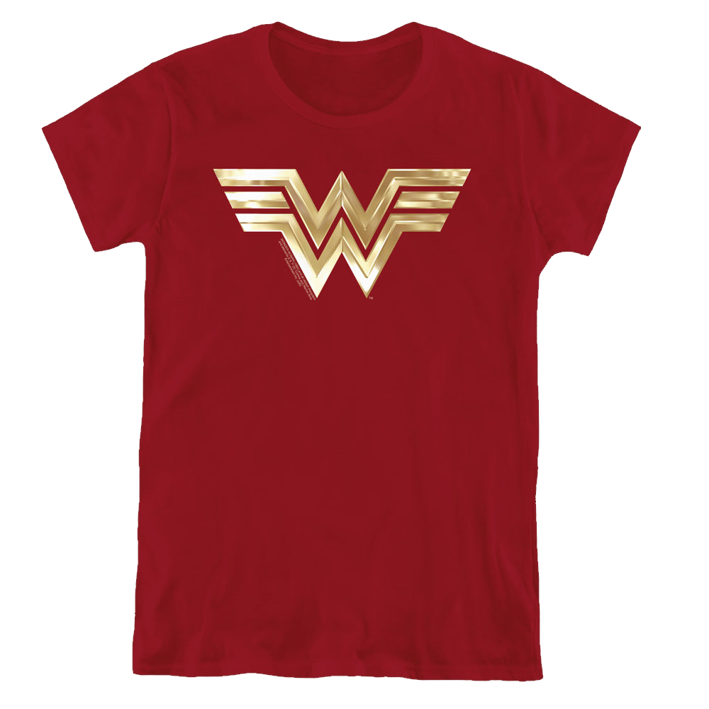 Wonder Woman 1984 Golden Logo - Women's T-Shirt Women's T-Shirt Wonder Woman   
