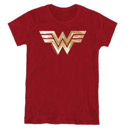 Wonder Woman 1984 Golden Logo - Women's T-Shirt Women's T-Shirt Wonder Woman   