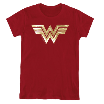 Wonder Woman 1984 Golden Logo - Women's T-Shirt Women's T-Shirt Wonder Woman   