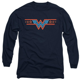 Wonder Woman 1984 NEON BEAT - Men's Long Sleeve T-Shirt Men's Long Sleeve T-Shirt Wonder Woman   