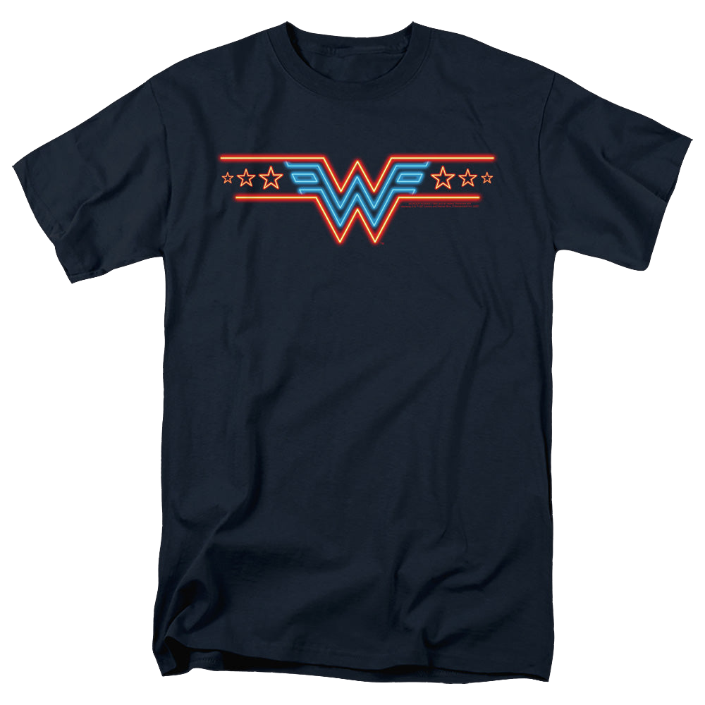 Wonder Woman 1984 Neon Beat - Men's Regular Fit T-Shirt Men's Regular Fit T-Shirt Wonder Woman   