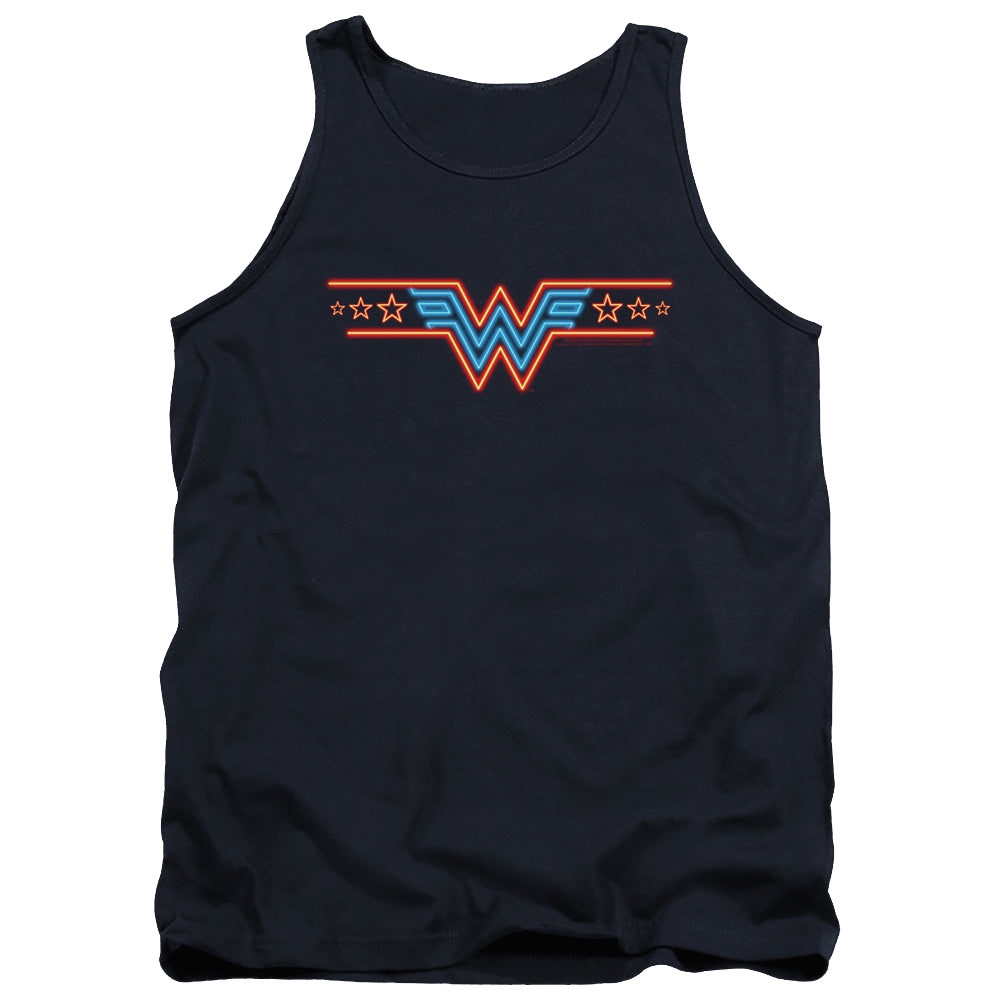 Wonder Woman 1984 Neon Beat - Men's Tank Top Men's Tank Wonder Woman   