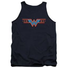 Wonder Woman 1984 Neon Beat - Men's Tank Top Men's Tank Wonder Woman   