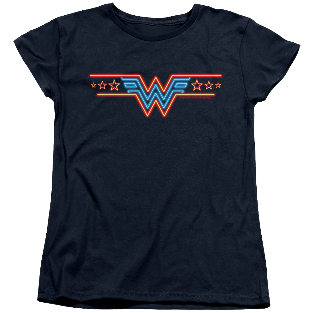 Wonder Woman 1984 Neon Beat - Women's T-Shirt Women's T-Shirt Wonder Woman   