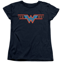 Wonder Woman 1984 Neon Beat - Women's T-Shirt Women's T-Shirt Wonder Woman   
