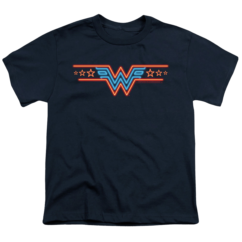 Wonder Woman 1984 Neon Beat - Youth T-Shirt Youth T-Shirt (Ages 8-12) Wonder Woman   
