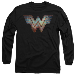 Wonder Woman 1984 Static Logo - Men's Long Sleeve T-Shirt Men's Long Sleeve T-Shirt Wonder Woman   