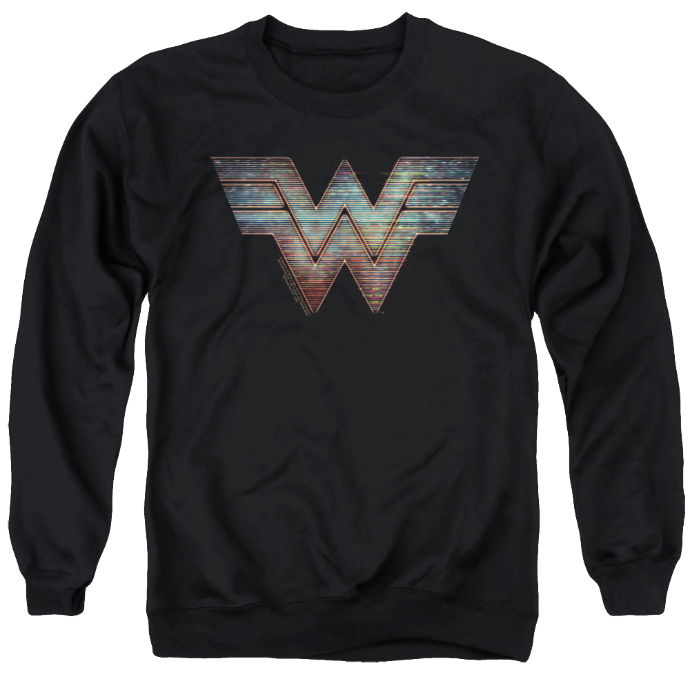 Wonder Woman 1984 Static Logo - Men's Crewneck Sweatshirt Men's Crewneck Sweatshirt Wonder Woman   