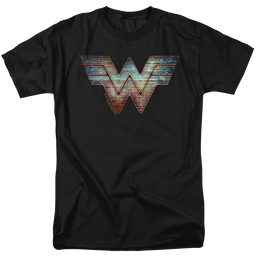 Wonder Woman 1984 Static Logo - Men's Regular Fit T-Shirt Men's Regular Fit T-Shirt Wonder Woman   