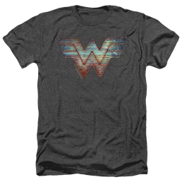 Wonder Woman 1984 Static Logo - Men's Heather T-Shirt Men's Heather T-Shirt Wonder Woman   