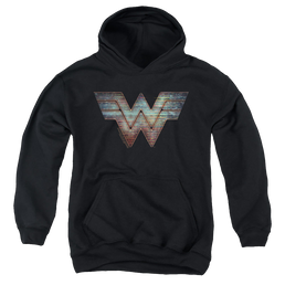 Wonder Woman 1984 Static Logo - Youth Hoodie Youth Hoodie (Ages 8-12) Wonder Woman   