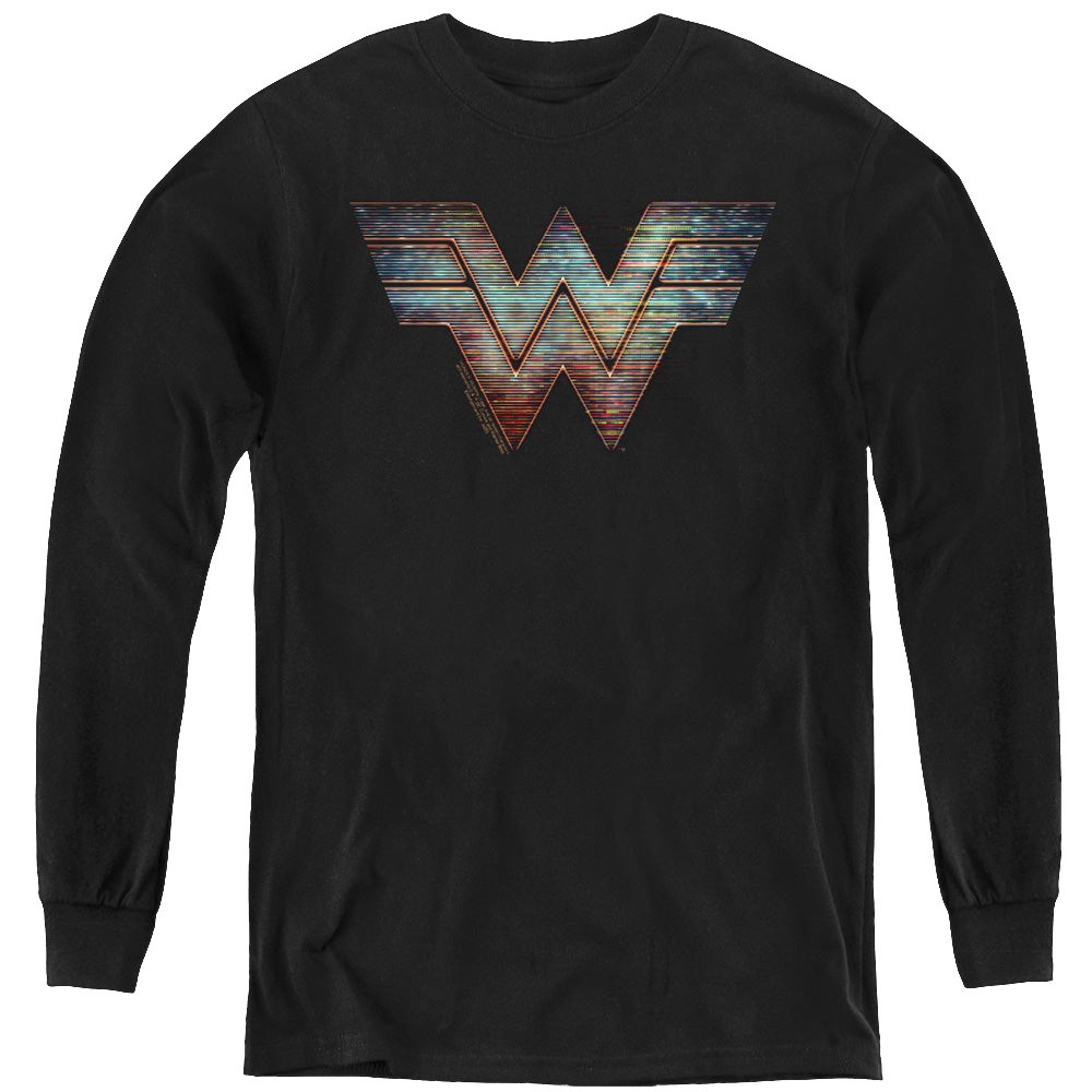 Wonder Woman 1984 Static Logo - Youth Long Sleeve T-Shirt Youth Long Sleeve T-Shirt Wonder Woman   