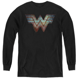 Wonder Woman 1984 Static Logo - Youth Long Sleeve T-Shirt Youth Long Sleeve T-Shirt Wonder Woman   