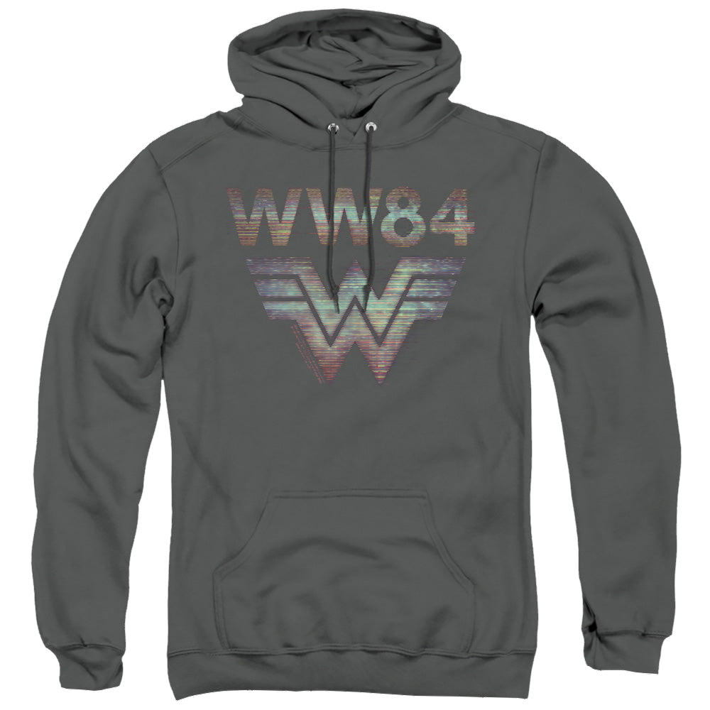 Wonder Woman 1984 Static Tv Lines - Pullover Hoodie Pullover Hoodie Wonder Woman   