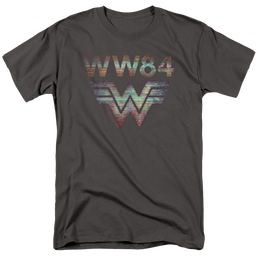 Wonder Woman 1984 Static Tv Lines - Men's Regular Fit T-Shirt Men's Regular Fit T-Shirt Wonder Woman   