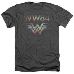 Wonder Woman 1984 Static Tv Lines - Men's Heather T-Shirt Men's Heather T-Shirt Wonder Woman   