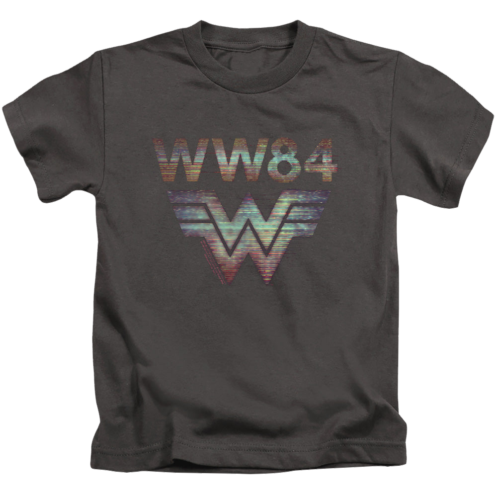 Wonder Woman 1984 Static Tv Lines - Kid's T-Shirt Kid's T-Shirt (Ages 4-7) Wonder Woman   