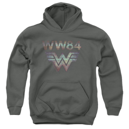 Wonder Woman 1984 Static Tv Lines - Youth Hoodie Youth Hoodie (Ages 8-12) Wonder Woman   