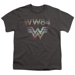 Wonder Woman 1984 Static Tv Lines - Youth T-Shirt Youth T-Shirt (Ages 8-12) Wonder Woman   
