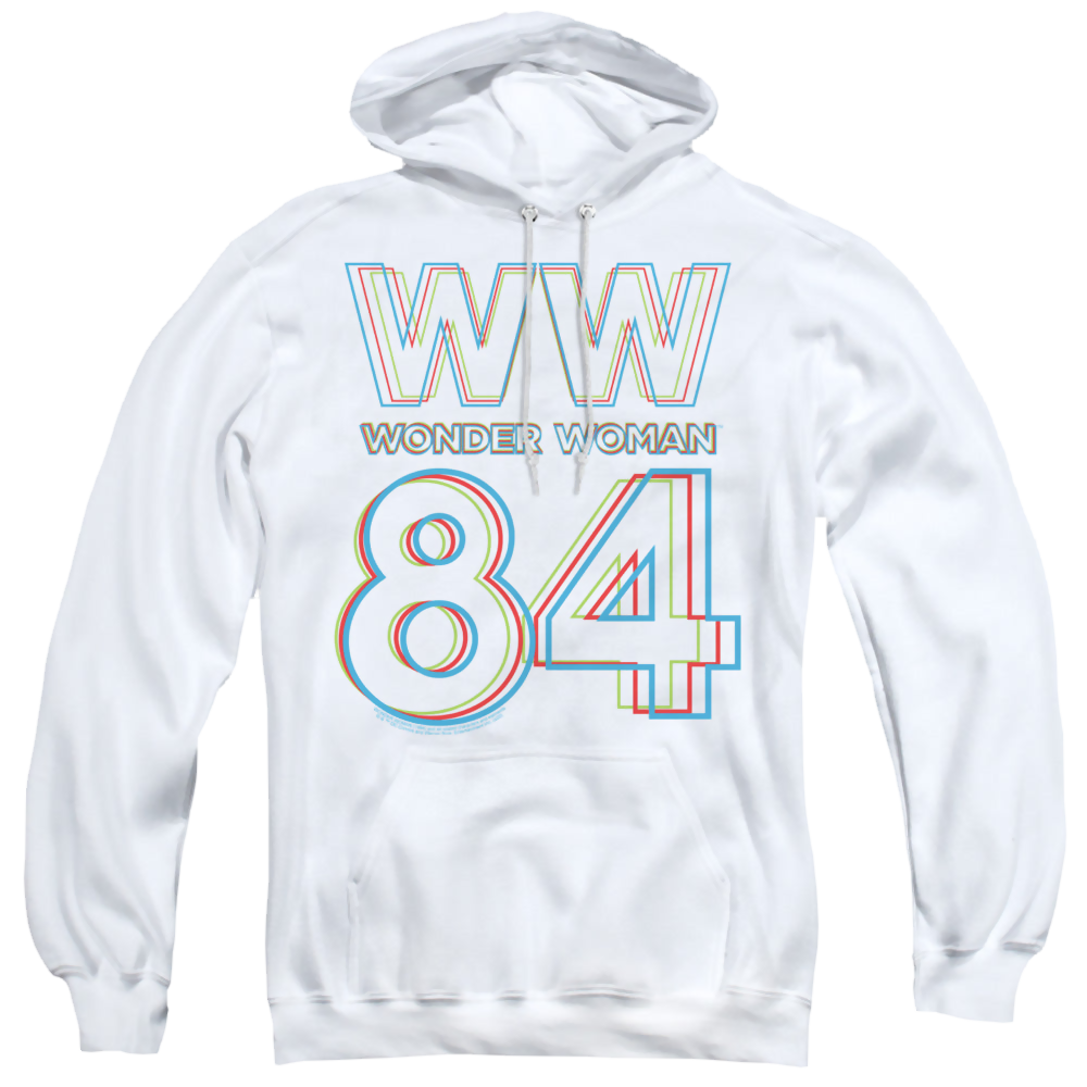 Wonder Woman 1984 3D Hype Logo - Pullover Hoodie Pullover Hoodie Wonder Woman   