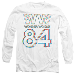 Wonder Woman 1984 3D Hype Logo - Men's Long Sleeve T-Shirt Men's Long Sleeve T-Shirt Wonder Woman   