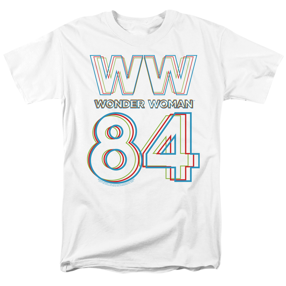 Wonder Woman 1984 3D Hype Logo - Men's Regular Fit T-Shirt Men's Regular Fit T-Shirt Wonder Woman   