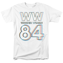 Wonder Woman 1984 3D Hype Logo - Men's Regular Fit T-Shirt Men's Regular Fit T-Shirt Wonder Woman   
