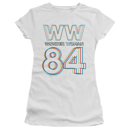 Wonder Woman 1984 3D Hype Logo - Juniors T-Shirt Juniors T-Shirt Wonder Woman   