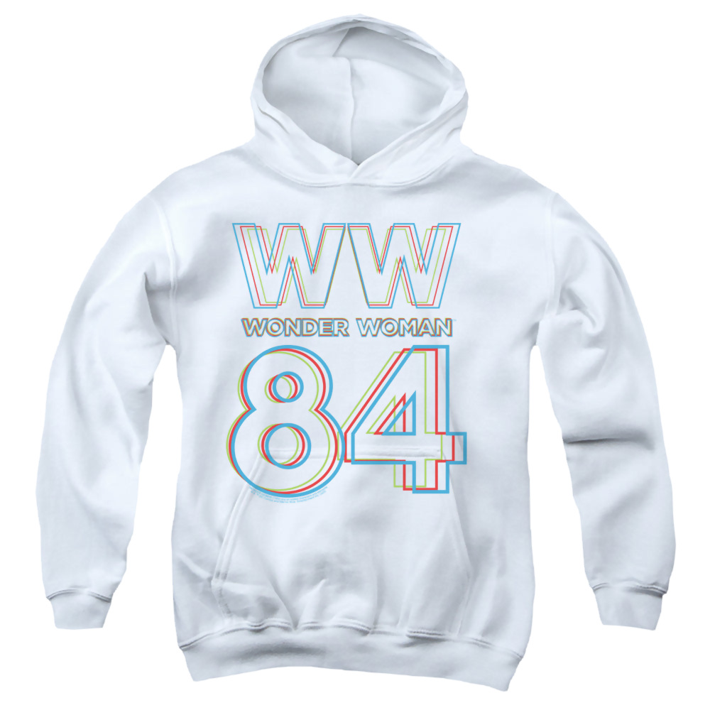 Wonder Woman 1984 3D Hype Logo - Youth Hoodie Youth Hoodie (Ages 8-12) Wonder Woman   