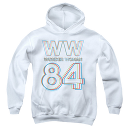 Wonder Woman 1984 3D Hype Logo - Youth Hoodie Youth Hoodie (Ages 8-12) Wonder Woman   