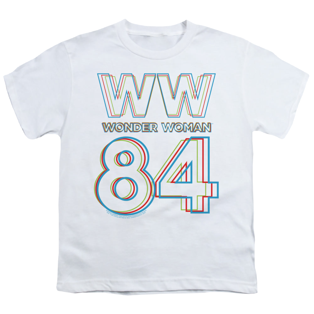Wonder Woman 1984 3D Hype Logo - Youth T-Shirt Youth T-Shirt (Ages 8-12) Wonder Woman   