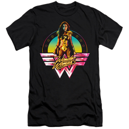 Wonder Woman 1984 Color Pop - Men's Premium Slim Fit T-Shirt Men's Premium Slim Fit T-Shirt Wonder Woman   
