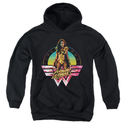 Wonder Woman 1984 Color Pop - Youth Hoodie Youth Hoodie (Ages 8-12) Wonder Woman   