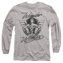 Wonder Woman 1984 Determined Wonder - Men's Long Sleeve T-Shirt Men's Long Sleeve T-Shirt Wonder Woman   