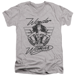 Wonder Woman 1984 Determined Wonder - Men's V-Neck T-Shirt Men's V-Neck T-Shirt Wonder Woman   