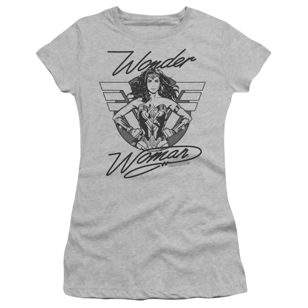 Wonder Woman 1984 Determined Wonder - Juniors T-Shirt Juniors T-Shirt Wonder Woman   