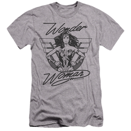 Wonder Woman 1984 Determined Wonder - Men's Premium Slim Fit T-Shirt Men's Premium Slim Fit T-Shirt Wonder Woman   
