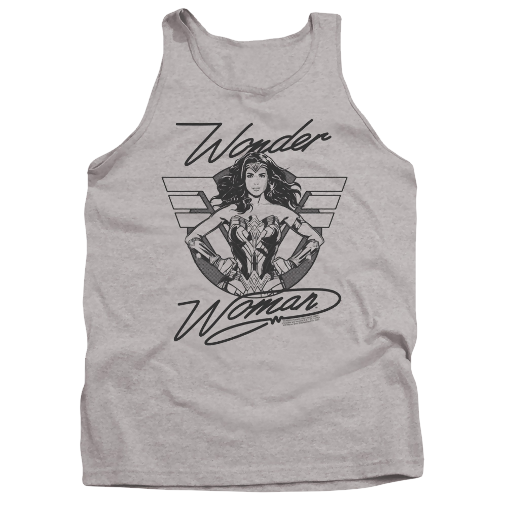 Wonder Woman 1984 Determined Wonder - Men's Tank Top Men's Tank Wonder Woman   