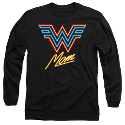 Wonder Woman 1984 Wonder Mom Neon - Men's Long Sleeve T-Shirt Men's Long Sleeve T-Shirt Wonder Woman   