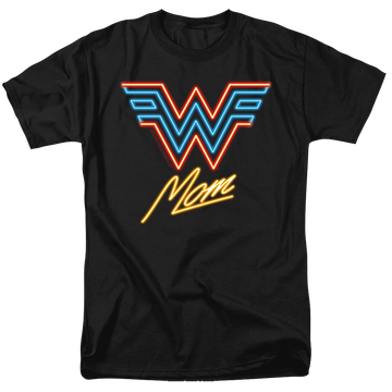 Wonder Woman 1984 Wonder Mom Neon - Men's Regular Fit T-Shirt Men's Regular Fit T-Shirt Wonder Woman   