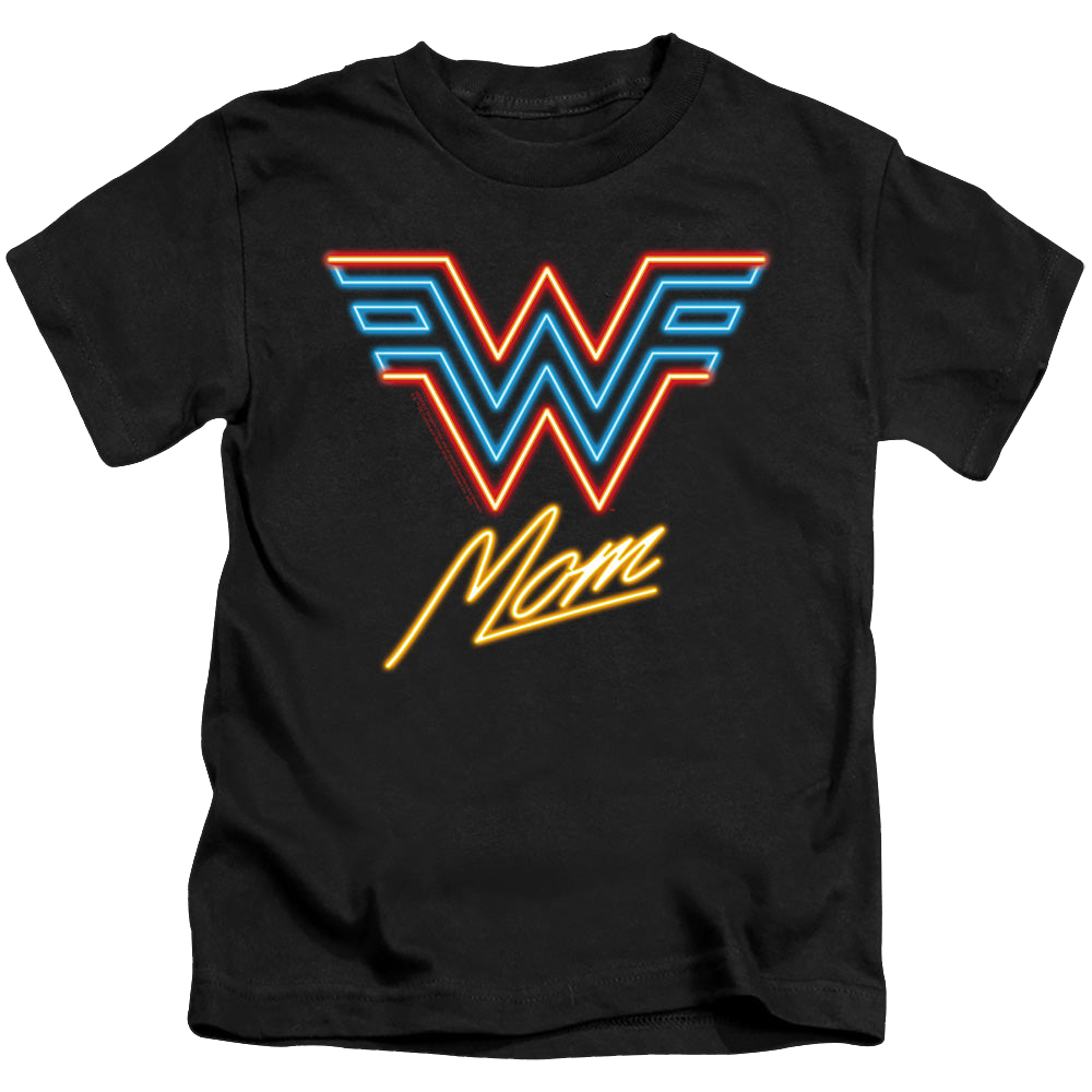 Wonder Woman 1984 Wonder Mom Neon - Kid's T-Shirt Kid's T-Shirt (Ages 4-7) Wonder Woman   