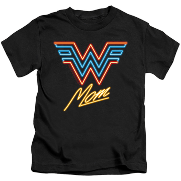 Wonder Woman 1984 Wonder Mom Neon - Kid's T-Shirt Kid's T-Shirt (Ages 4-7) Wonder Woman   